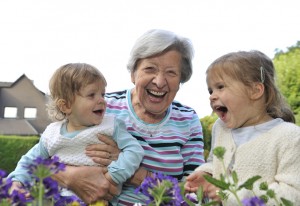 Grandma & Grandchildren Laughing